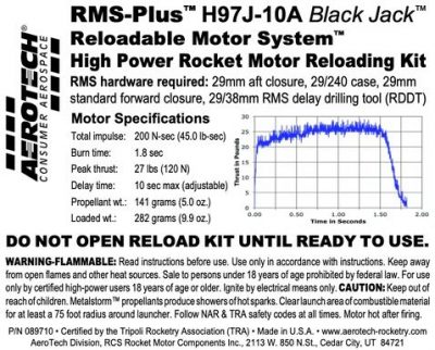 H97J-10A Rocket motor