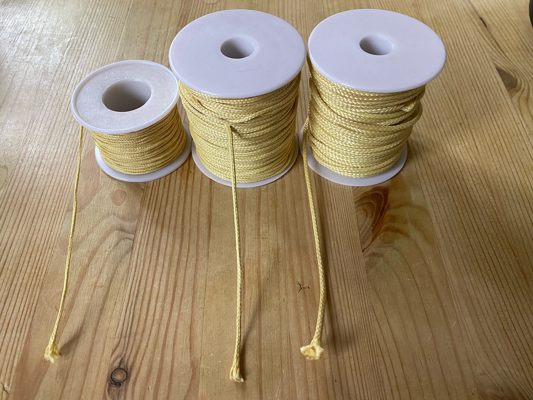 Kevlar Cord 1.3mm,2mm or 3mm*
